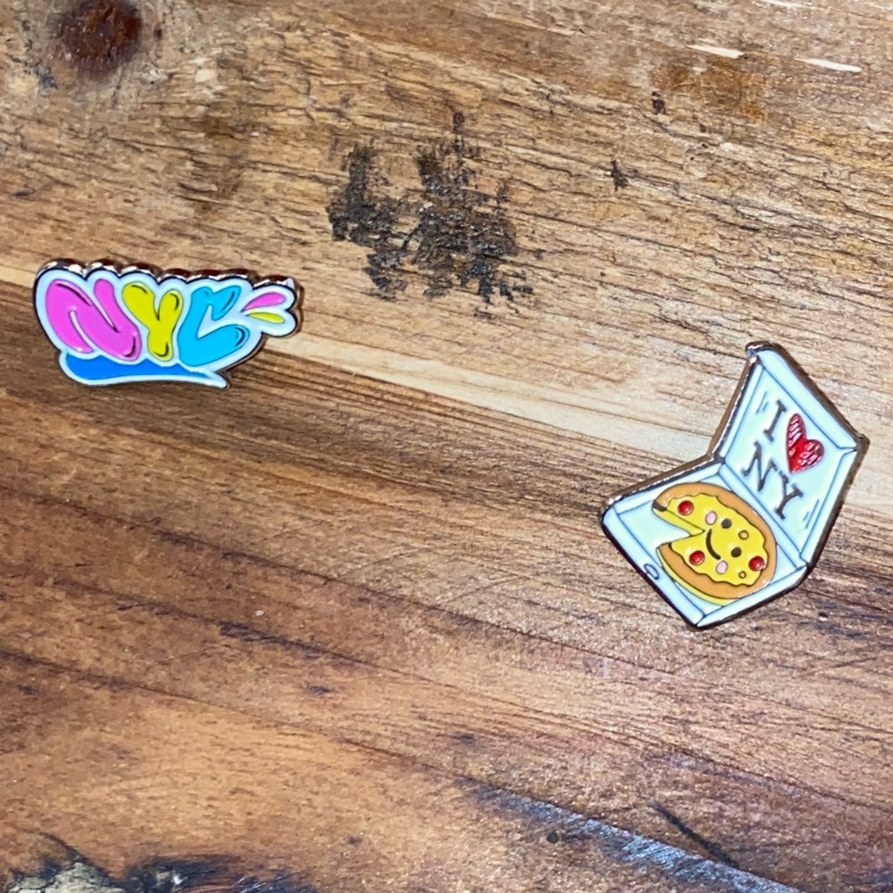 3 for $16•NYC enamel pins